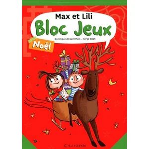 Calligram Max et Lili - Bloc jeux Noël