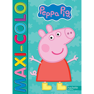 Hachette Jeunesse Maxi-Colo Peppa Pig