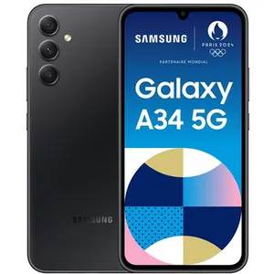 Samsung Galaxy A34 5G 16,8 cm (6.6") Double SIM hybride USB Type-C 6 Go 128 Go 5000 mAh Graphite