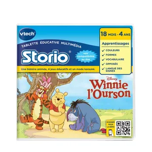 VTech Jeu Storio - Winnie L'ourson