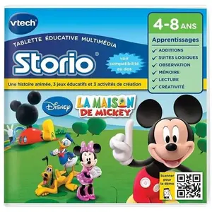 Disney VTECH - Jeu Éducatif Storio - La Maison De Mickey