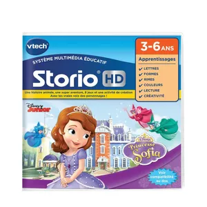 Jeu pour tablette HD Storio Vtech Princesse Sofia