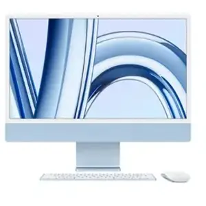 Ordinateur Apple IMAC 24' M3 8Go 256Go CPU 8 GPU 8 Bleu TU