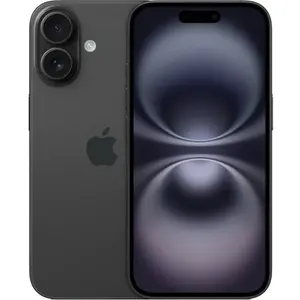 Apple iPhone 16 15,5 cm (6.1") Double SIM iOS 18 5G USB Type-C 128 Go Noir