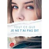 Ldp Jeunesse Tout ce que je ne t'ai pas dit vendu par Recyclivre